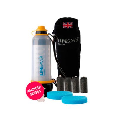 LifeSaver Botella Filtrante Starter Pack