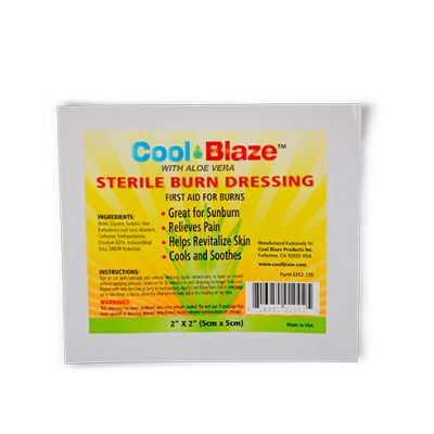 Compresa Quemaduras Cool Blaze 2″ x 2″ (5cm x 5cm)