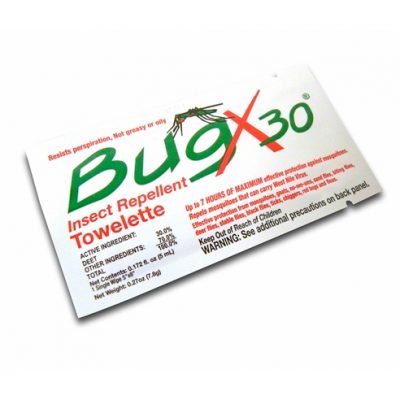 Toallita Repelente de Insectos BugX