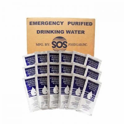 Agua Sachet Emergencias -96 unid.