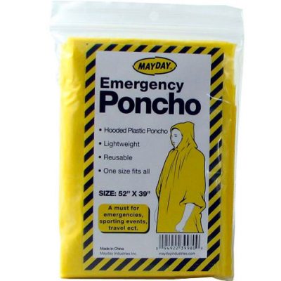 Poncho de Emergencia para Lluvia