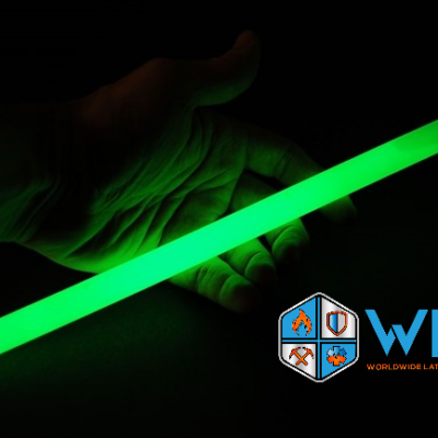 Luz Quimica Verde 12″ Pulgadas – 15mm / Duración 12hrs – Largo 30 Cms.