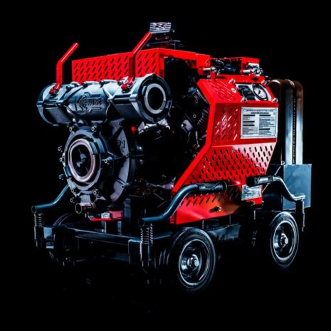 Rendimiento técnico motobomba P1 – 1500 Lts/min Motobomba P1 con succión de 10 metros y caudal de 1500 litros por minuto