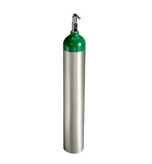 Cilindro Oxigeno E - 685 litros- Aluminio