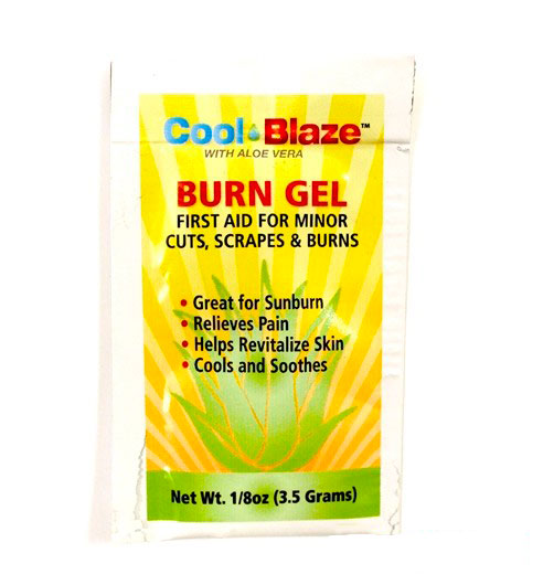 Gel Quemaduras en Sachet Cool Blaze 3.5 gm