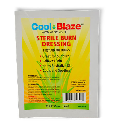Apósito Quemaduras Cool Blaze 2" x 6" (5cm x 15cm)