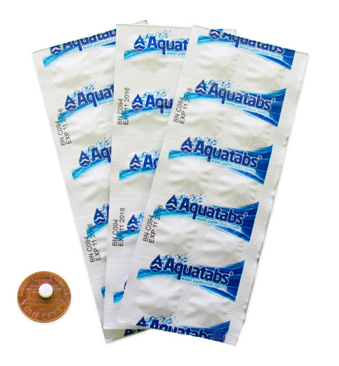 Aquatabs 67mg 20 Lts. x 10 unid.