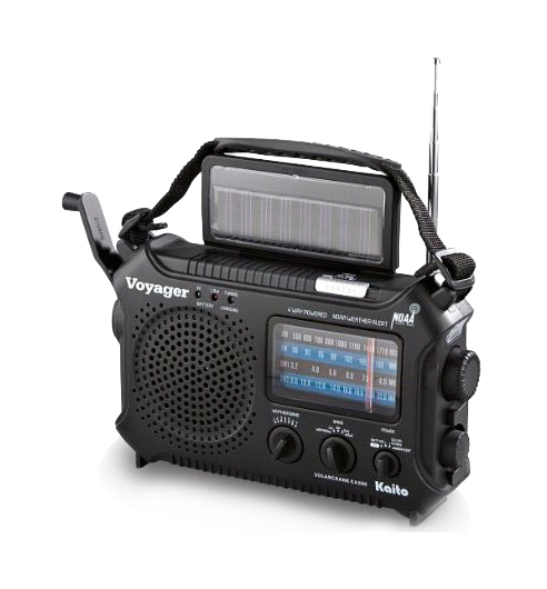 Radio Solar & Dinamo Voyager - Cargador de Celular