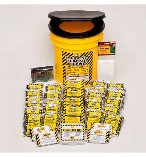 Kit Emergencia Económico con Baño - 4 personas