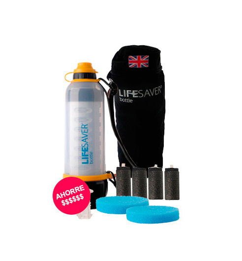 LifeSaver Botella Filtrante Starter Pack