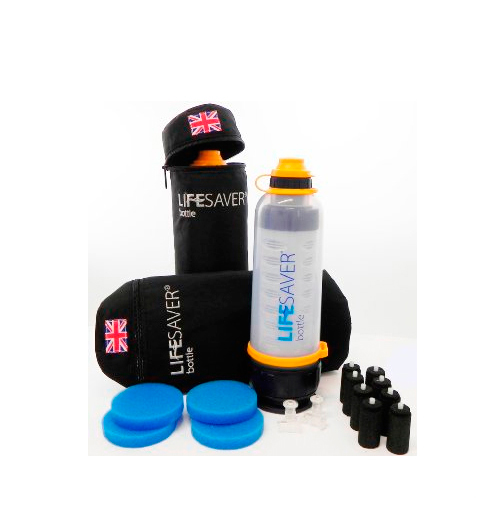 LifeSaver Filtro de Agua - Kit Excursión para Dos