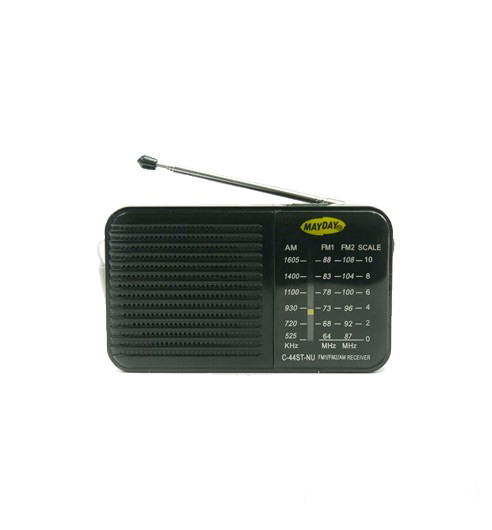 Radio Mayday AM/FM con Baterías