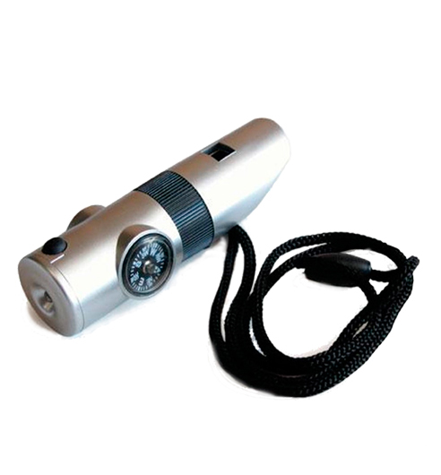 Silbato 7 en 1 con luz LED