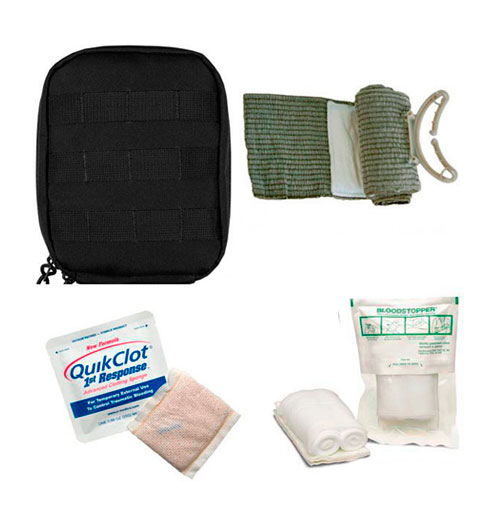 Kit Trauma Básico MOLLE Herida Bala